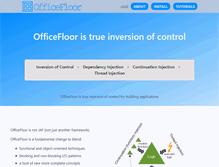 Tablet Screenshot of officefloor.net